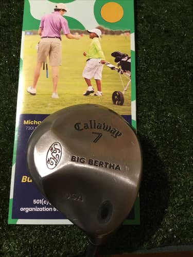 Callaway Ladies Big Bertha 7 Wood Graphite Shaft