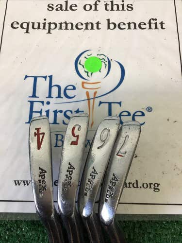 Ben Hogan Apex Forged Iron Set 4, 5, 6, 7 With Regular Steel Shafts