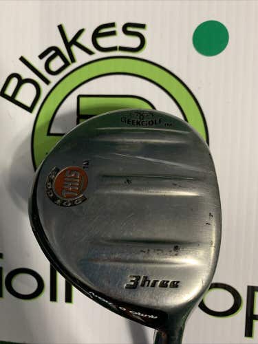 Geek Golf 3 Wood Regular Graphite Shaft