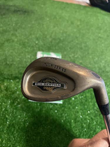 Callaway Big Bertha Gold Tour Series 56* Sand Wedge SW 7.0 X Stiff Shaft