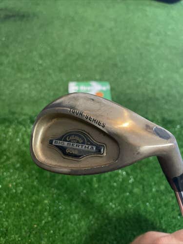 Callaway Big Bertha Gold Tour Series 56* Sand Wedge SW Memphis 10 X Stiff Shaft