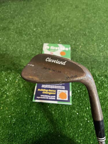 Cleveland RTX-3 V-FG Lob Wedge LW 60* 12 Bounce PX 6.5 X Stiff Steel Shaft