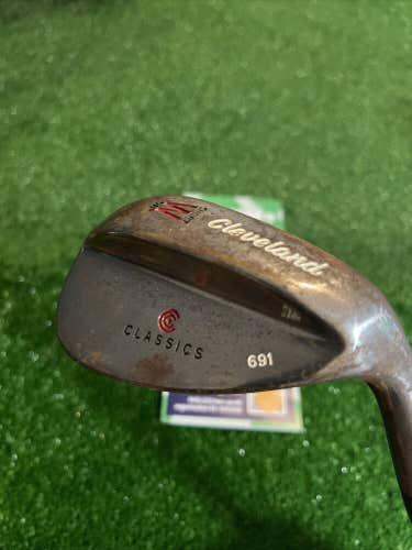 Cleveland Raw Classics 691 58* Short W Wedge S400 Stiff Steel Shaft