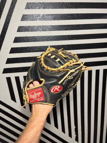 Rawlings heart of the hide 33” dual core catchers mitt baseball glove