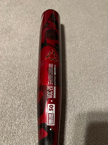 Used 2020 DeMarini BBCOR Certified Alloy 30 oz 33" Voodoo Bat