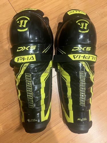 Junior Warrior Alpha DX5 13" Shin Pads