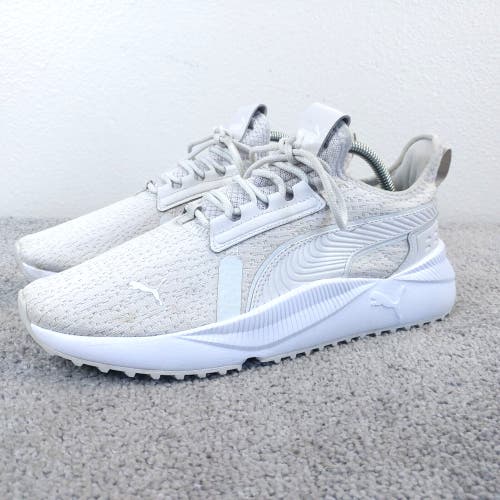 Puma Pacer Future Womens 10 Running Shoes Low Top Sneakers Off White 391729-01