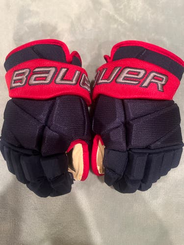 BAUER VAPOR 2X PRO STOCK HOCKEY GLOVES 13” ATKINSON CBJ