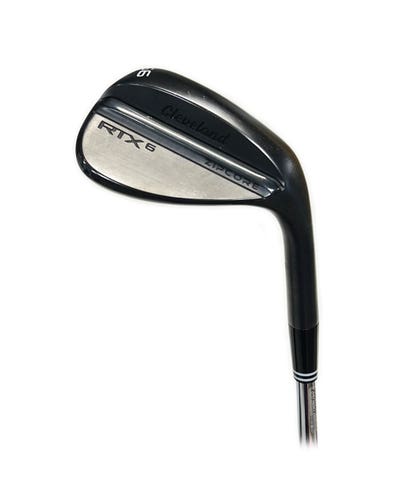 Cleveland RTX6 Zipcore Black Satin 56*/10* Mid Grind Sand Wedge Steel True