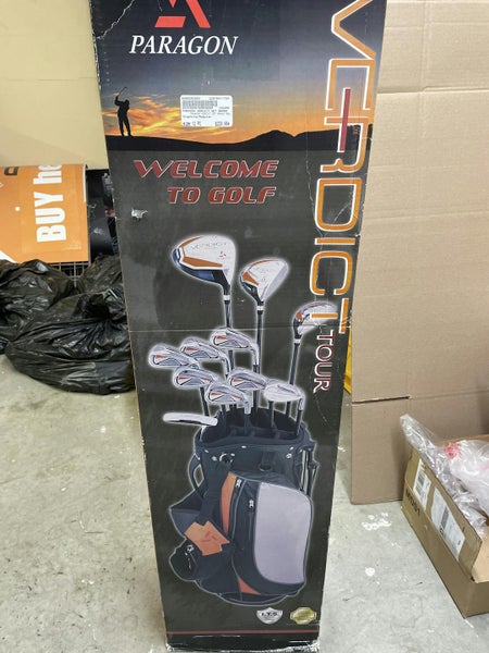 Used Paragon Verdict Set Brand New 12 Piece Regular Flex Graphite Shaft Men's Club Sets