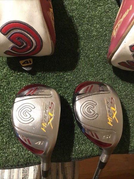 Cleveland Hibore XLS Hybrids Set (4H & 5H) Regular 65g Fujikura Graphite Shafts