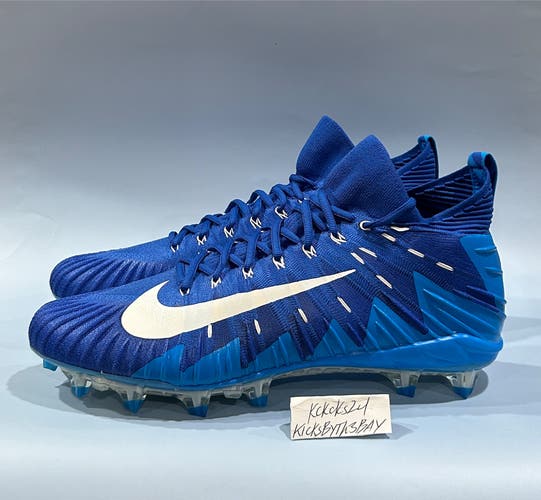 Nike Alpha Menace Elite TD Football Cleats Royal Blue Size 15 Mens AO2570-414