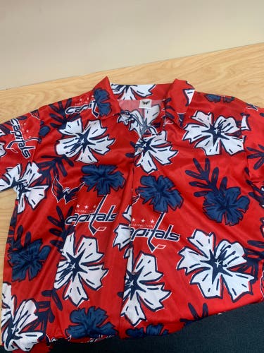 Washington Capitals Hawaiian Shirt