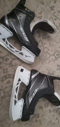 Used Senior CCM RibCor 76K Hockey Skates Regular Width 8