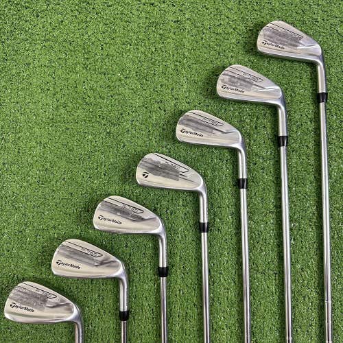 READ TaylorMade P790 2017 Forged Iron Set 4-PW NS Pro Tour 105 Regular Flex