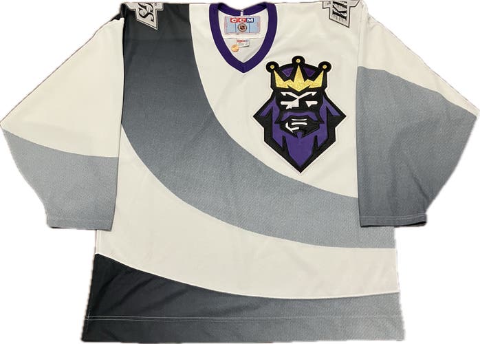 Los Angeles Kings “Burger King” Blank CCM NHL Hockey Jersey Size XL