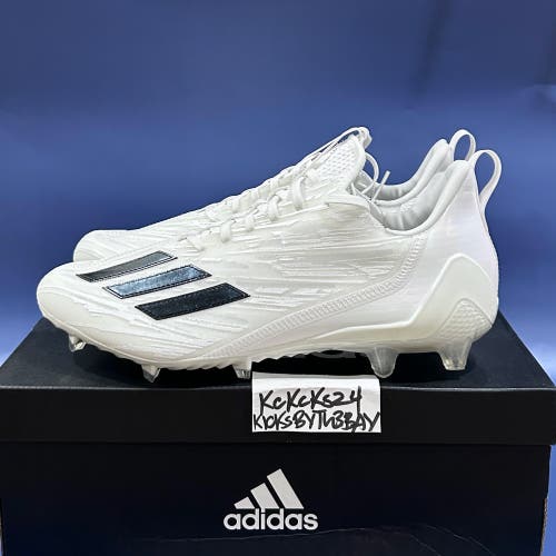 Adidas Adizero Football Cleats Size 12 Mens White GX4049