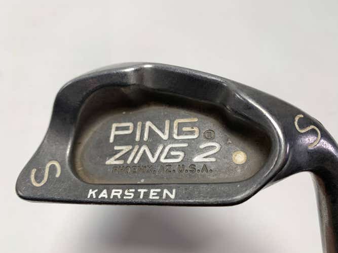 Ping Zing 2 Sand Wedge SW White Dot 3* Up Karsten JZ Wedge Steel Mens RH