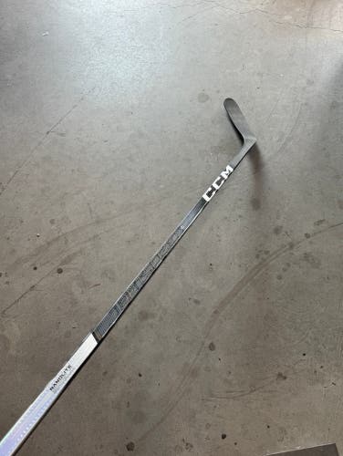 NHL Gently Used Senior CCM Left Handed P28M Flex 85 Pro Stock RibCor Trigger 6 Pro Hockey Stick