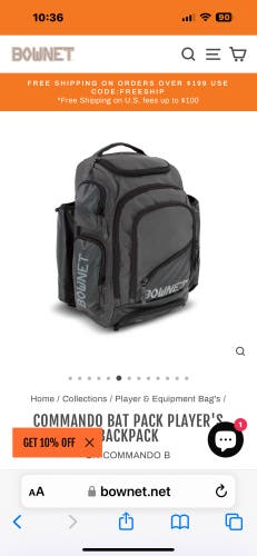 Bownet Commando  Bat Bag