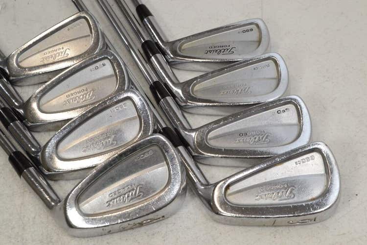 Titleist 690CB Forged 3-PW Iron Set Right Stiff Flex DG Steel # 178879