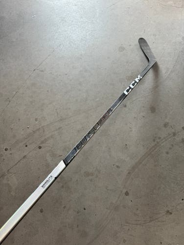 NHL Gently Used Senior CCM Left Hand 85 Flex P28M Pro Stock RibCor Trigger 6 Pro Hockey Stick