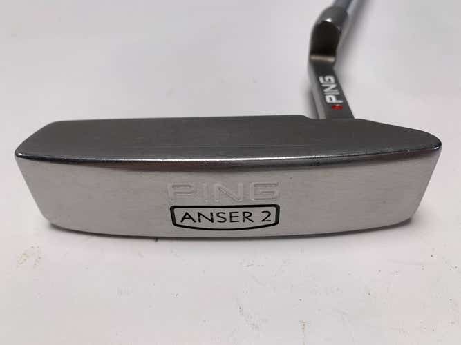 Ping Karsten Series Anser 2 Putter 34" Red Dot 1* Flat Mens RH