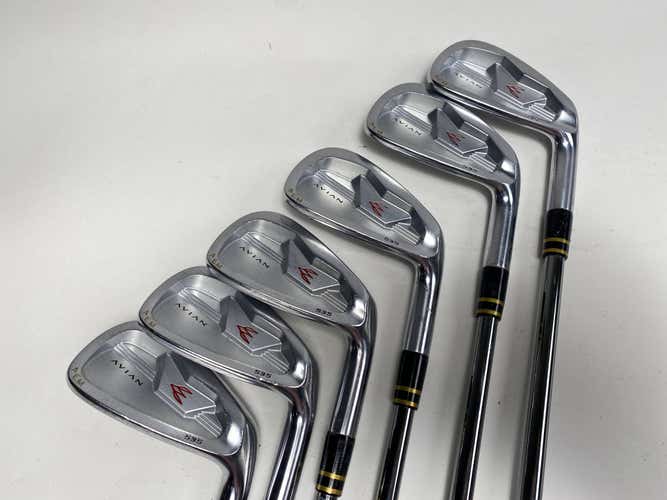 Avian 535 Iron Set 5-PW OBAN Tour Reserve 73g Regular Graphite Mens RH +1/2"