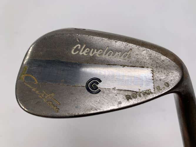 Cleveland Rotex 2.0 Custom Raw Lob Wedge LW 60* KBS $-Taper 130g Extra Stiff RH