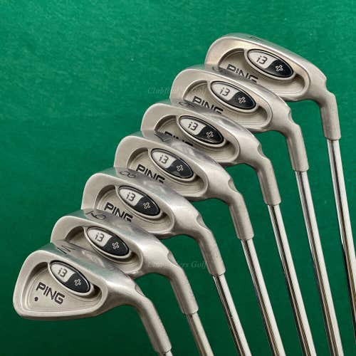 Ping i3+ Black Dot 4-PW Iron Set Ping CS Lite Steel Stiff