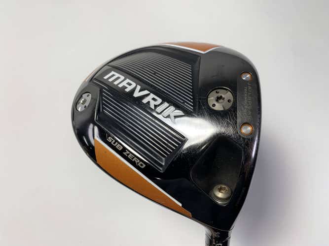 Callaway Mavrik Sub Zero Driver 9* Graphite Design Tour AD BB-6s Stiff Mens RH