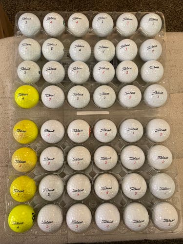 48 Titleist Golf Balls - Various Models