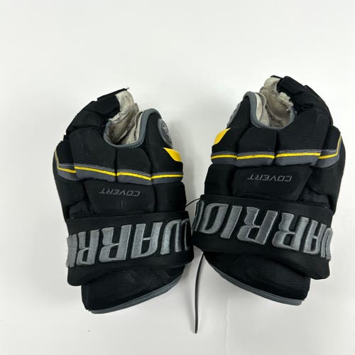 Used Black and Gold Warrior Covert QRE Pro Gloves | 13" | K364