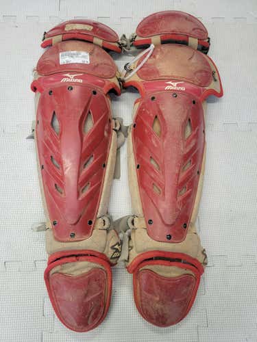 Used Mizuno Womens Shin Guards Adult Catcher's Equipment