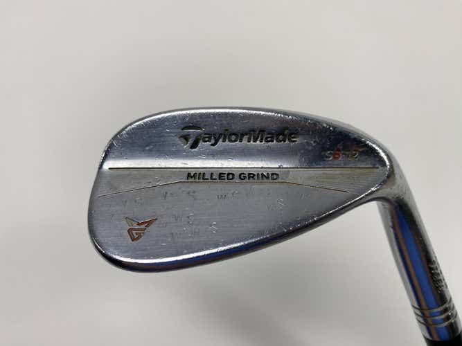 TaylorMade Milled Grind Satin Chrome Sand Wedge SW 56* 12 Dynamic Gold RH