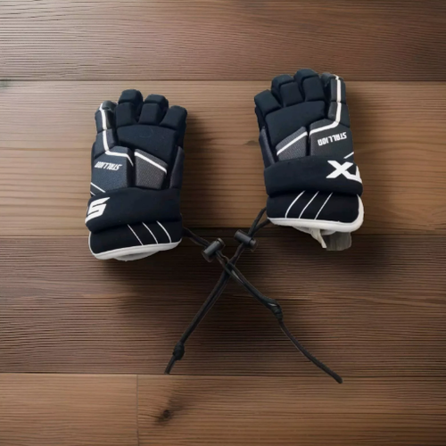 Used STX Stallion 50 Lacrosse Gloves Youth Small