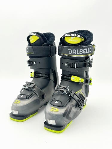 NEW W/ BOX MEN'S DALBELLO IL MORO MX 110 GREEN/GREY SKI BOOT MON 26.5 US M 8