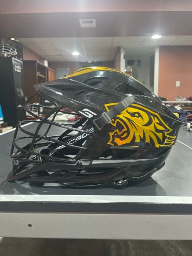 Towson Game Used Cascade S Helmet