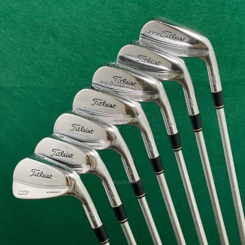 Titleist 716 MB Forged 4-PW Iron Set Project X IO 6.5 115g Steel Extra Stiff