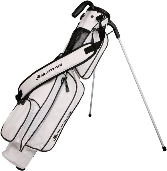 Orlimar Pitch 'N Putt Elite Synthetic Leather Sunday Golf Bag - Minimalist Golf