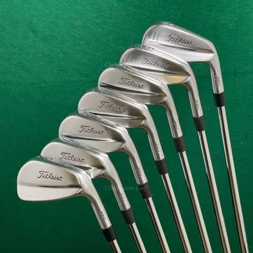 Titleist 620 MB Forged 4-PW Iron Set Project X Rifle 6.5 Steel Extra Stiff