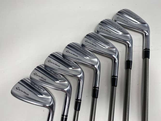 TaylorMade P-790 Iron Set 4-PW AeroTech SteelFiber i95 Stiff Graphite Mens RH