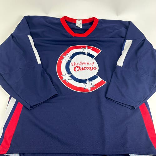 Used Navy Spirit of Chicago Game Jersey | Senior XL | K283