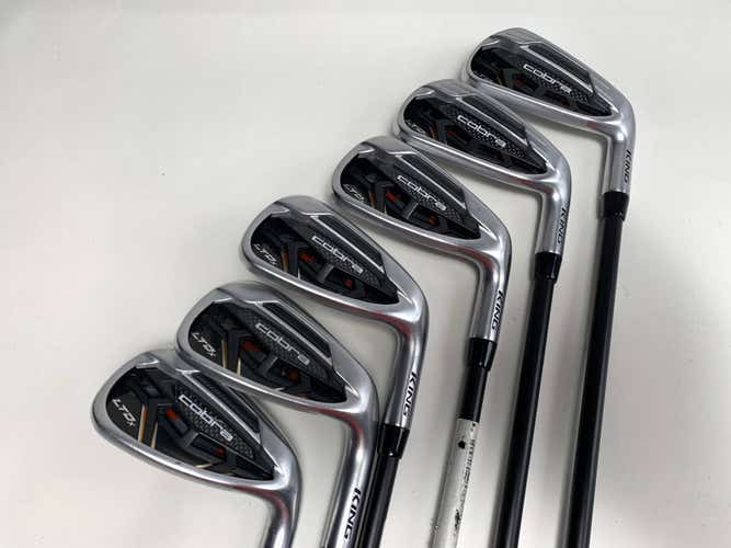 Cobra LTDx Iron Set 6-PW+GW KBS PGI 75g Regular Graphite Mens RH