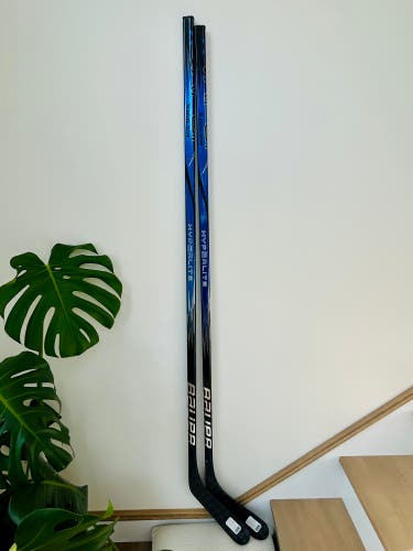 2 pack New Bauer Left Hand P92 Vapor Hyperlite 2 Hockey Stick