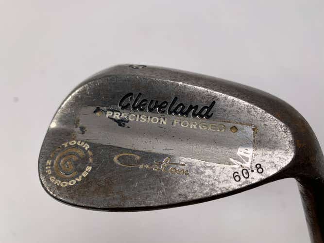 Cleveland Precision Forged Tour Raw Custom Lob Wedge 60* 8 C-Taper Stiff Plus RH