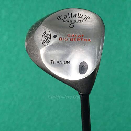 Callaway Great Big Bertha Warbird Ruger Titanium 5 Wood UST Graphite Stiff