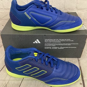 Adidas GY9036 Top Sala Competition J Soccer Cleats Royal Blue Yellow US 2 UK 1.5