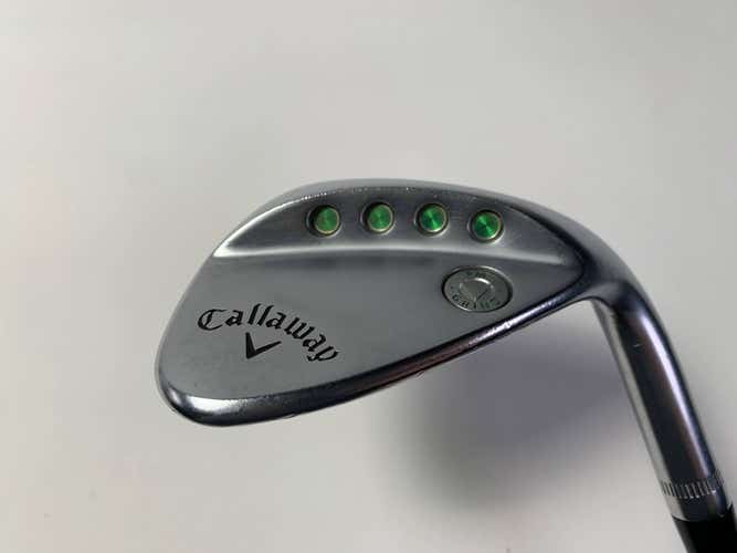 Callaway PM Grind 19 Chrome Wedge 58* 12 KBS Hi-Rev 2.0 Wedge Steel Mens RH