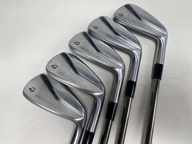 TaylorMade 2020 P770 Iron Set 5-9 UST Mamiya Recoil ESX 460 F4 Stiff RH +1/2"